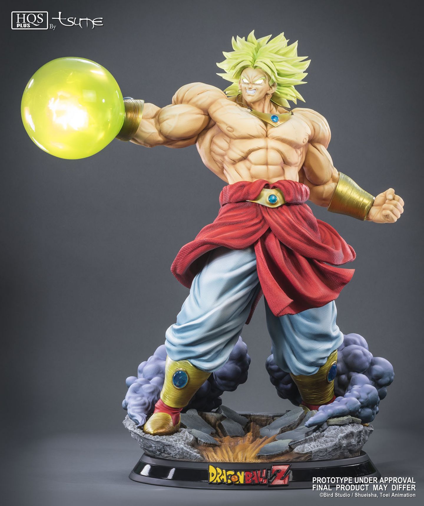 Broly Bust Energy Ball statue by Tsume