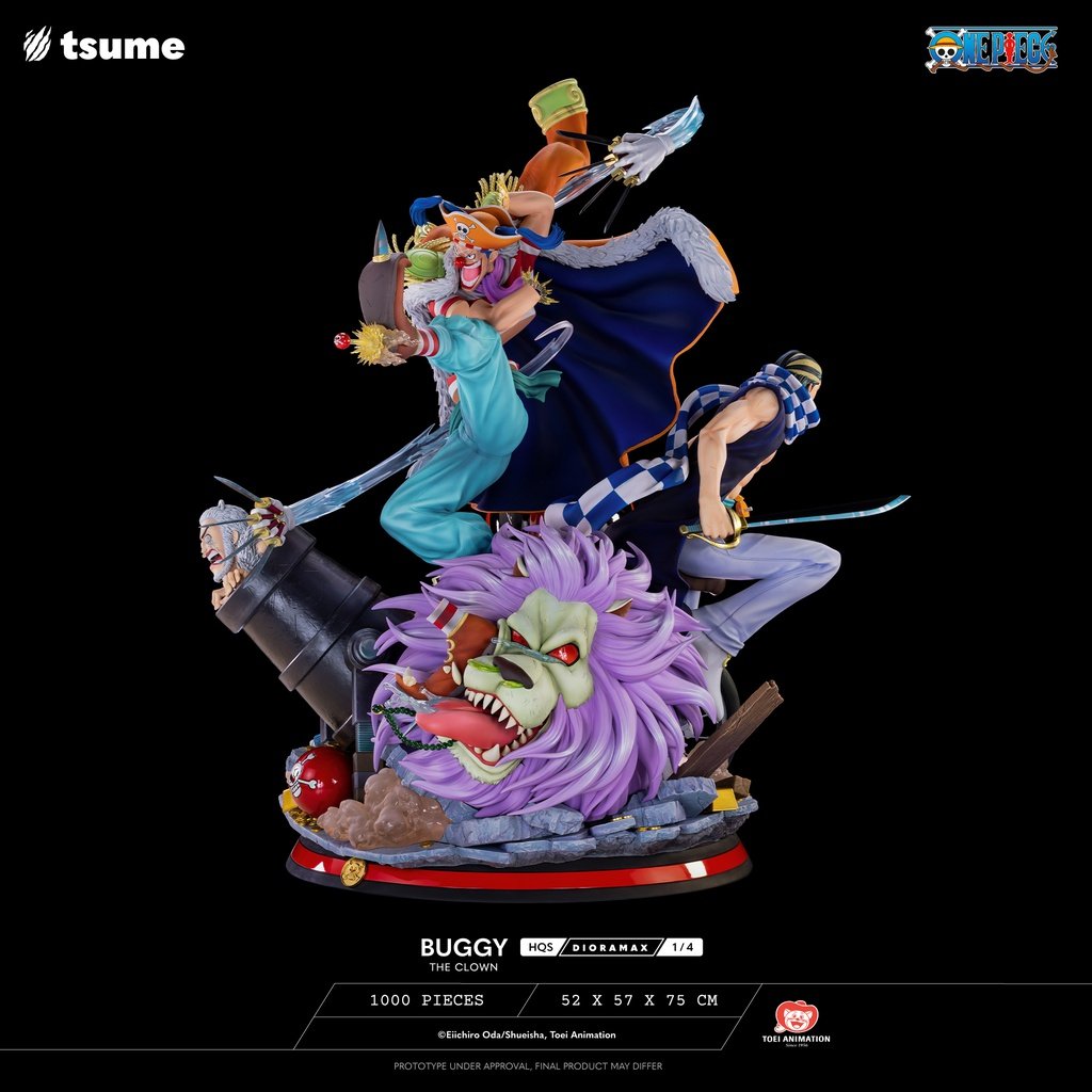 Buggy the Clown statue by Tsume