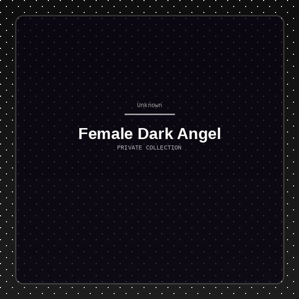 Female Dark Angel statue by Kami Arts