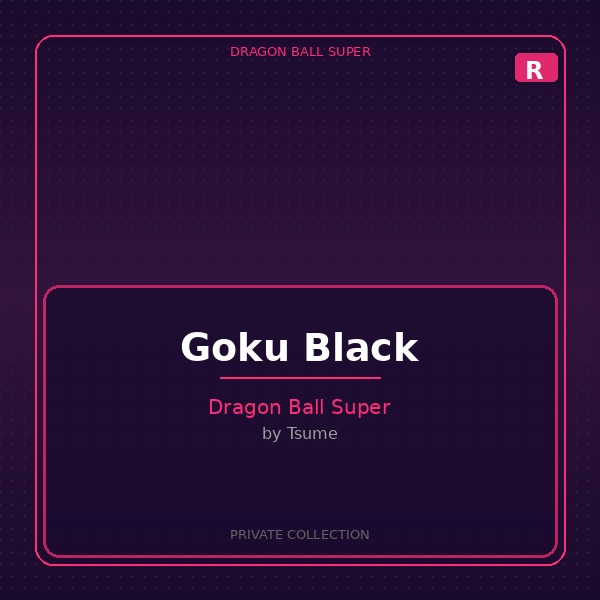 Goku Black statue by Tsume