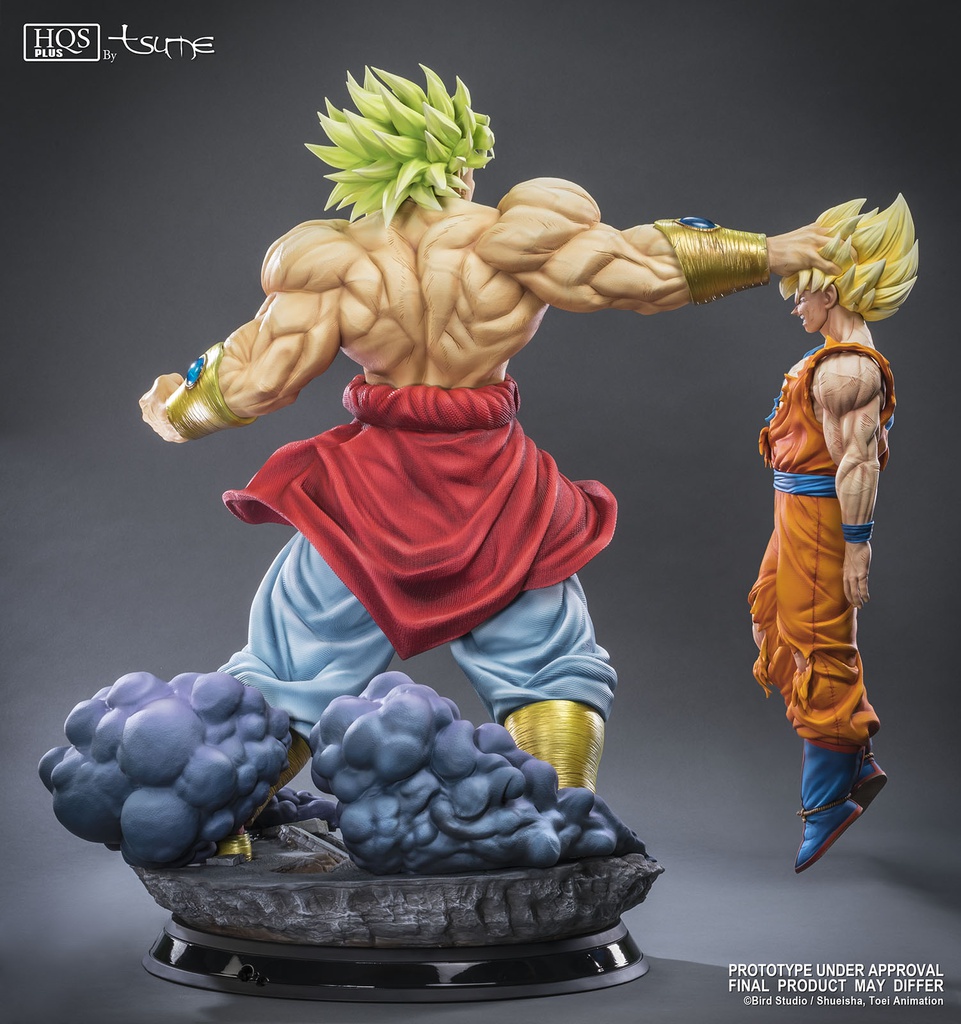Goku vs Broly Diorama statue by Tsume