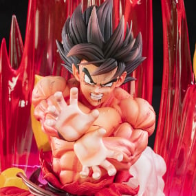 Goku Energy Attack statue by Tsume