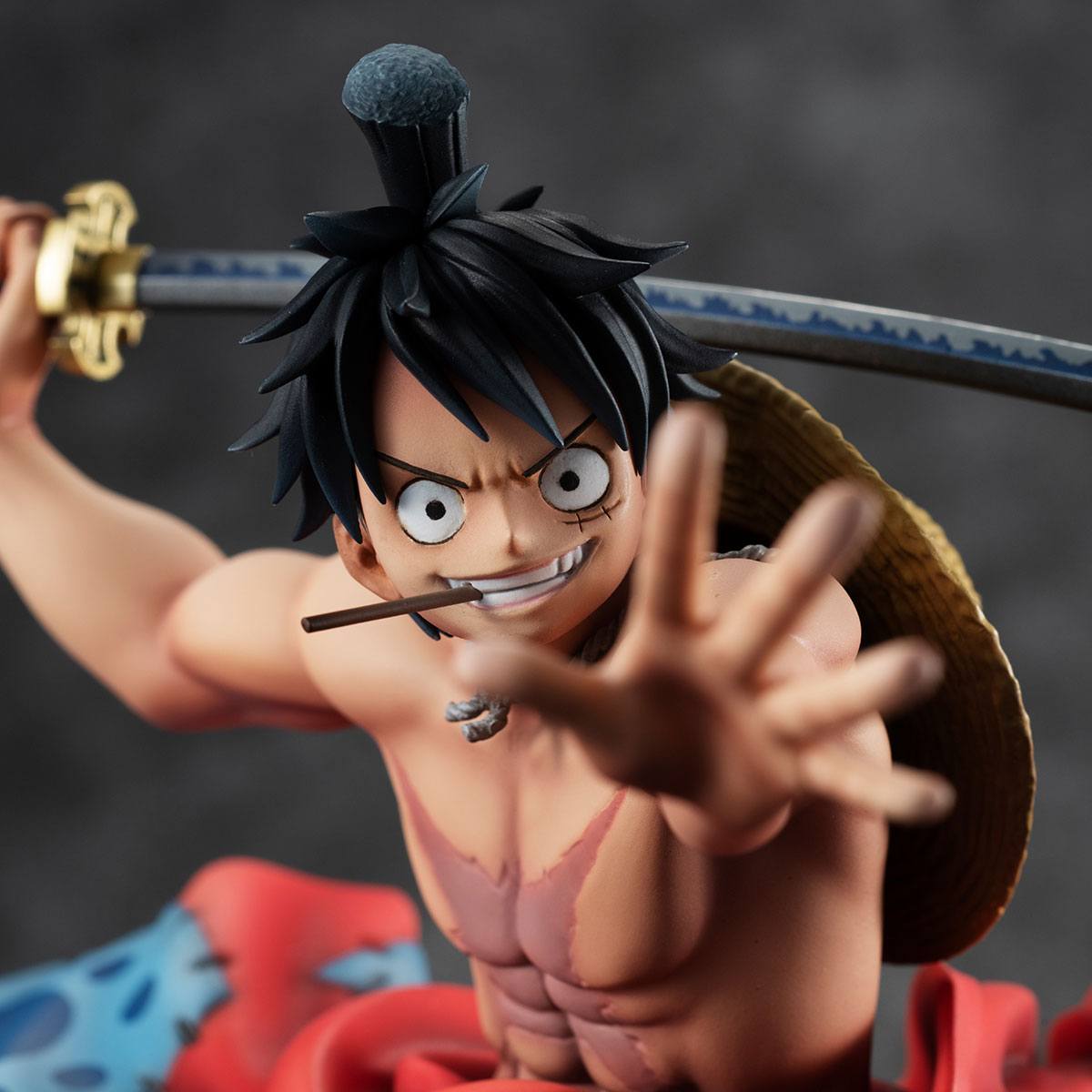 Monkey D. Luffy Wano statue by Figurama