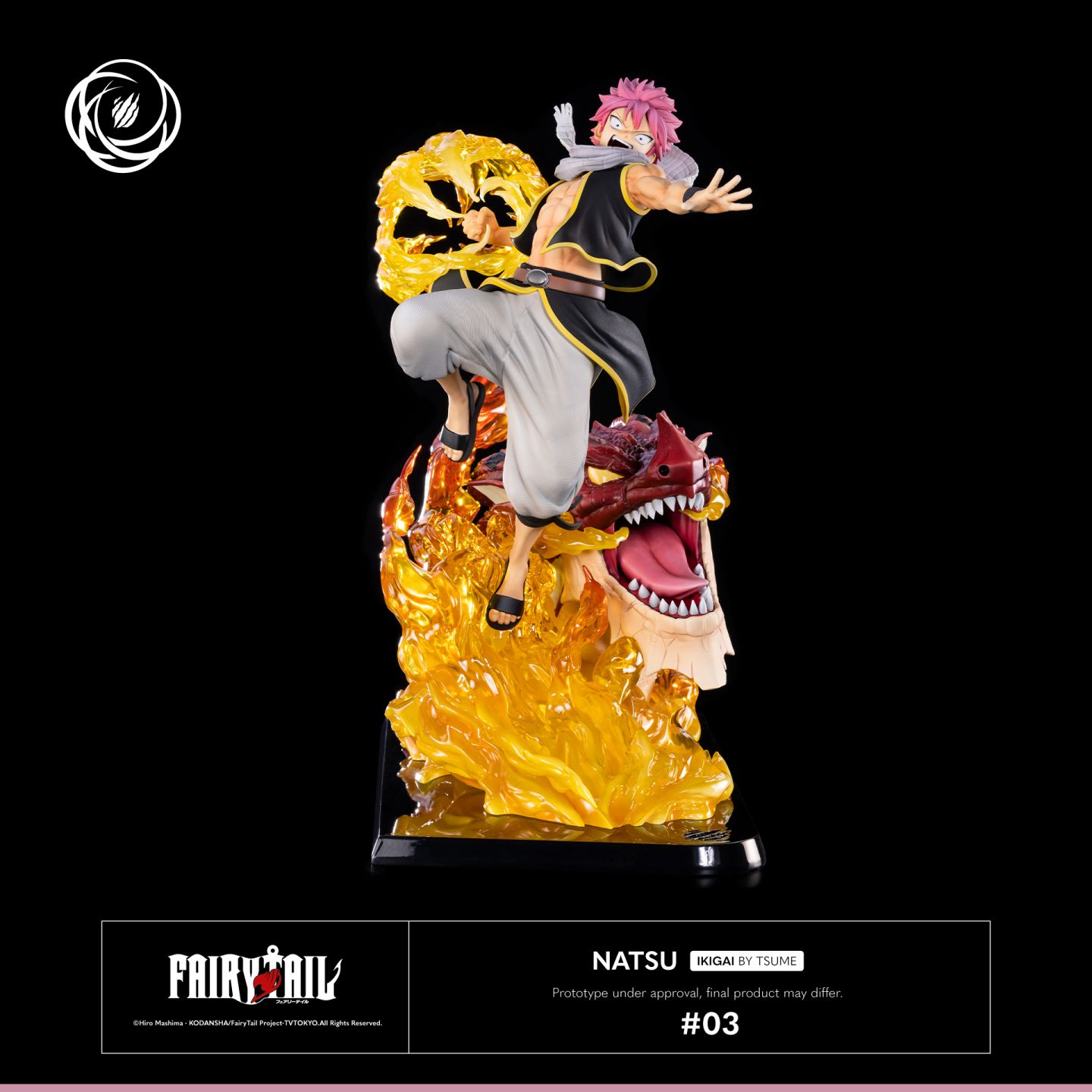Natsu Dragneel IKIGAI statue by Tsume