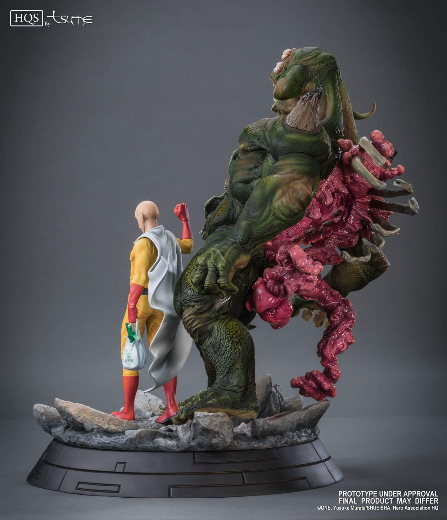 Saitama statue by Tsume