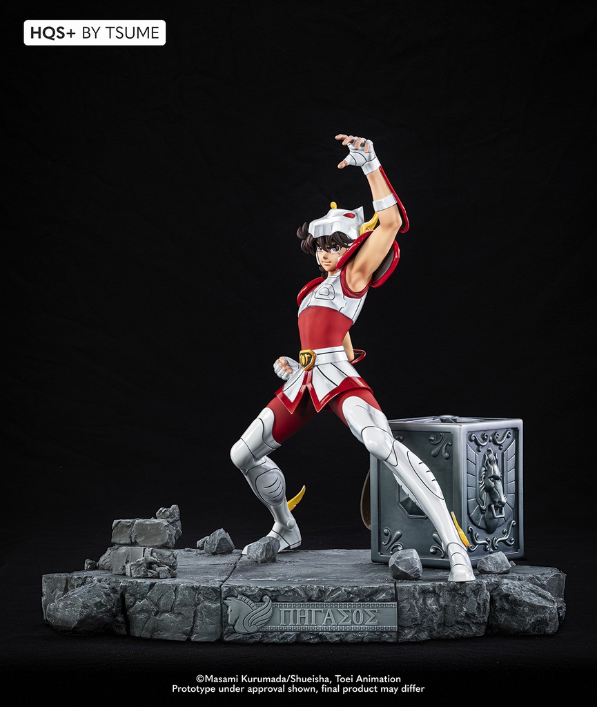 Pegasus Seiya statue by Tsume